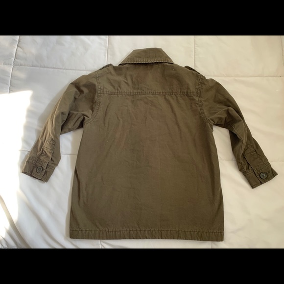 Gap Kids Army Green Coat - Picture 2 of 8